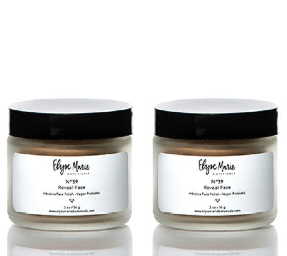 Elyse Marie No 39 Reveal Face Hibiscus Polish Vegan Probiotic 2 Oz (2