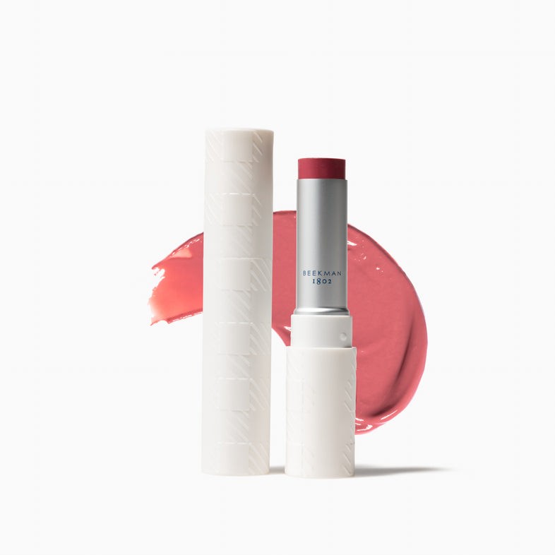 SPF 15 Goat Milk Tinted Lip Cream with Hydrating Nourishment Rosy Posy