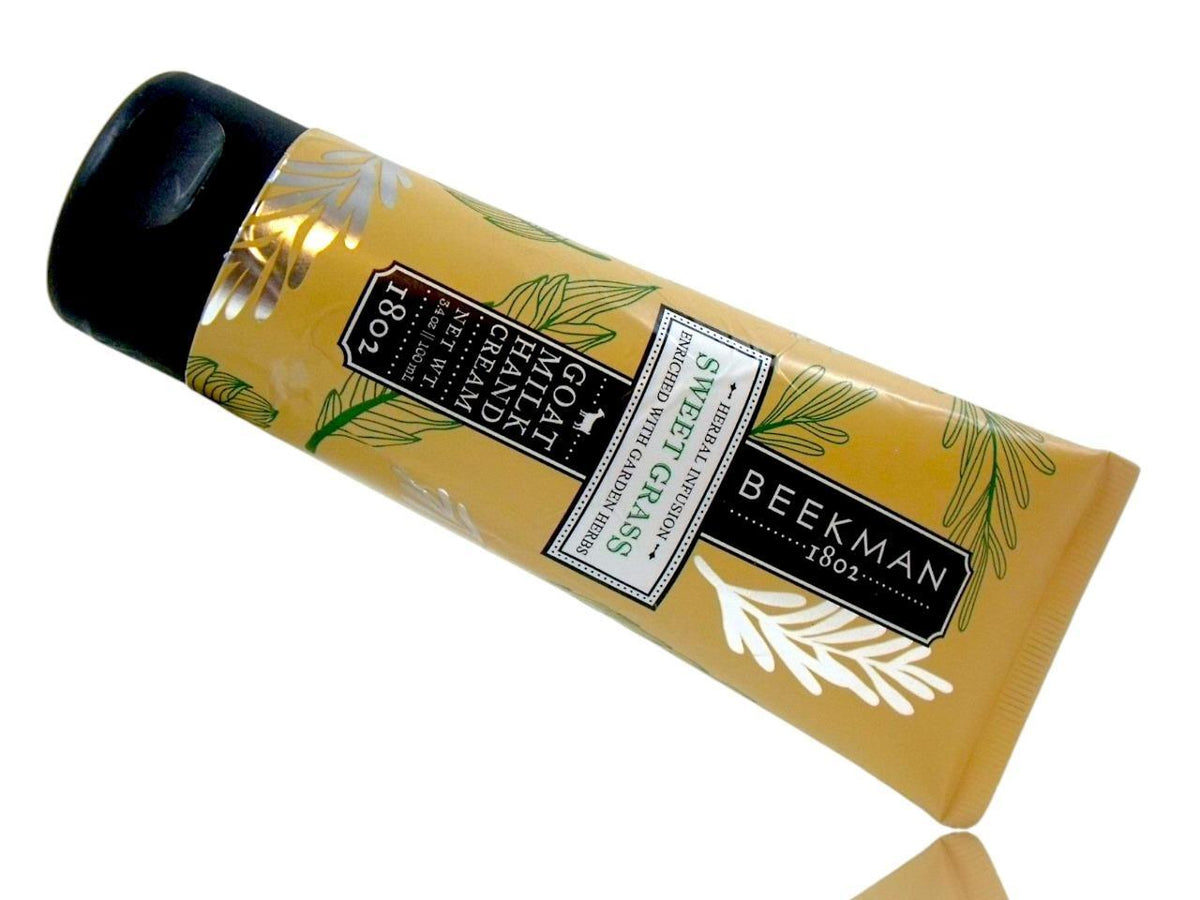 Goat Milk Hand Cream Lotion 3.4oz - Sweet Grass (2 Pack)