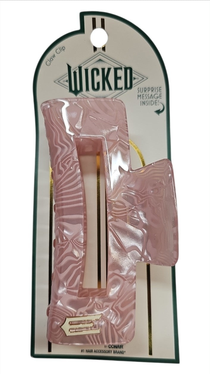 Scunci x Wicked Claw Clip Pink Swirl Limited Edition