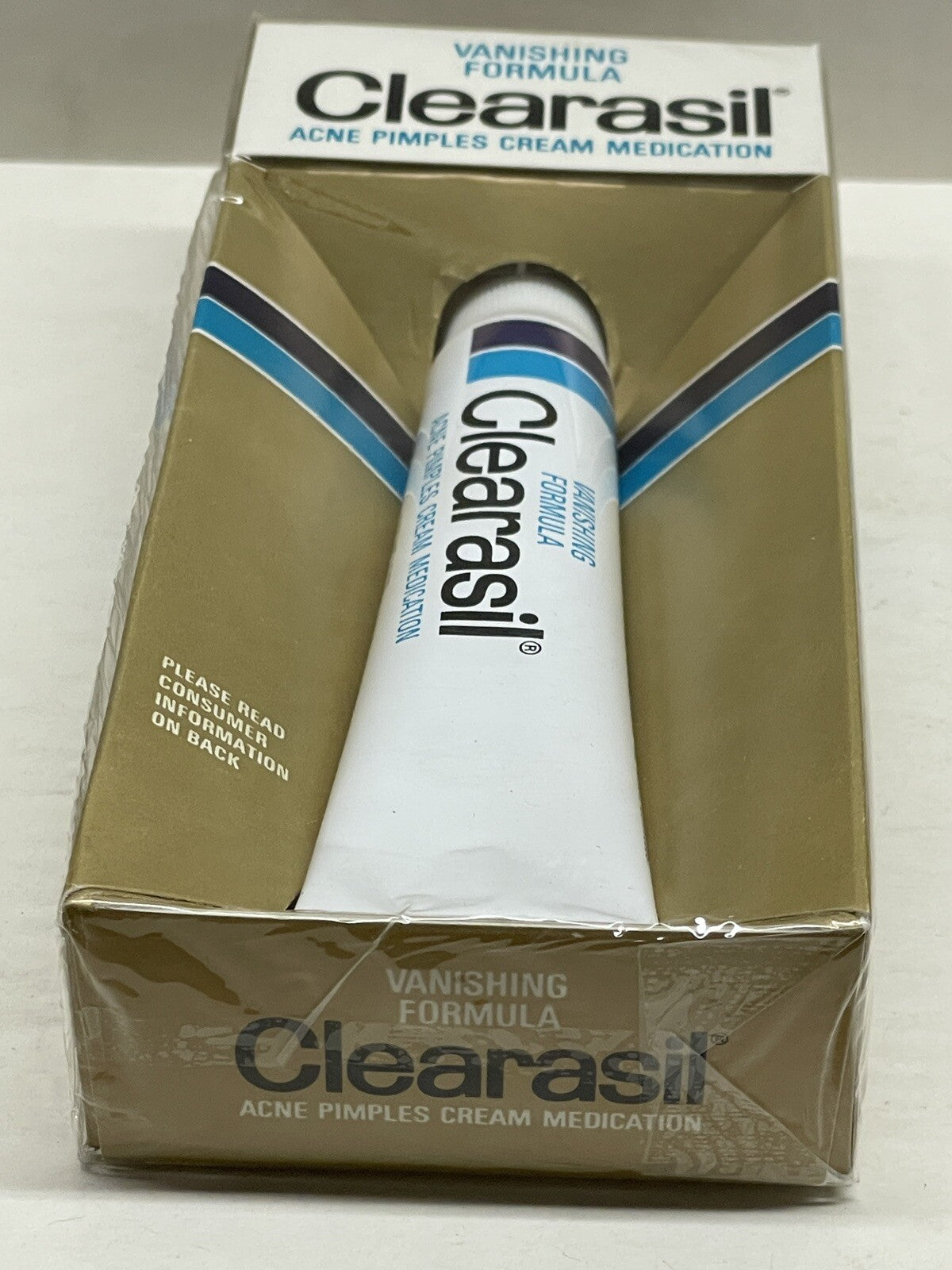Vintage 1970s Clearasil Acne Cream 1.2 oz NOS