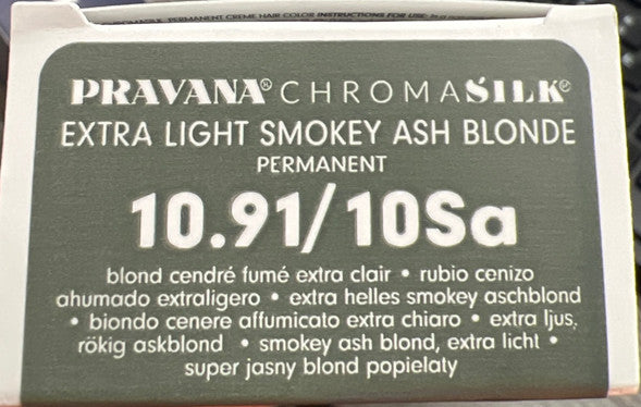 PRAVANA CHROMASILK Permanent Creme Hair Color 3oz