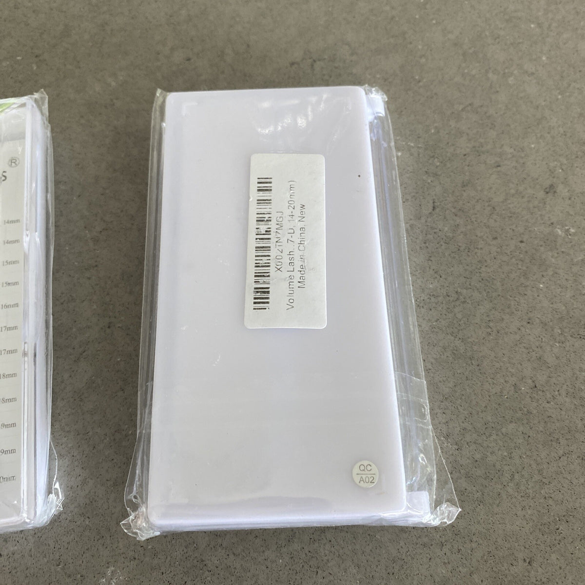 Eyelash Extensions 2 Pack | 0.07 D Mix White False Lashes for Lash Enhancing