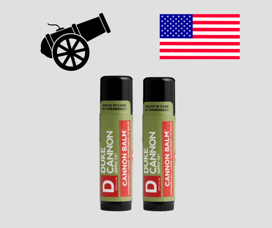 Men's SPF 15 Tactical Lip Balm with Mint - Protects & Repairs