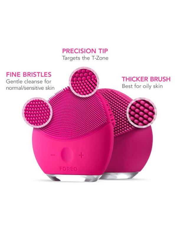 Foreo Luna Mini 2 Facial Cleansing Brush with Case - Deep Skin Cleanser