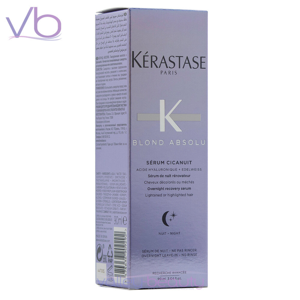 Overnight Hair Serum for Blonde Hair - Hydrating & Damage Repair