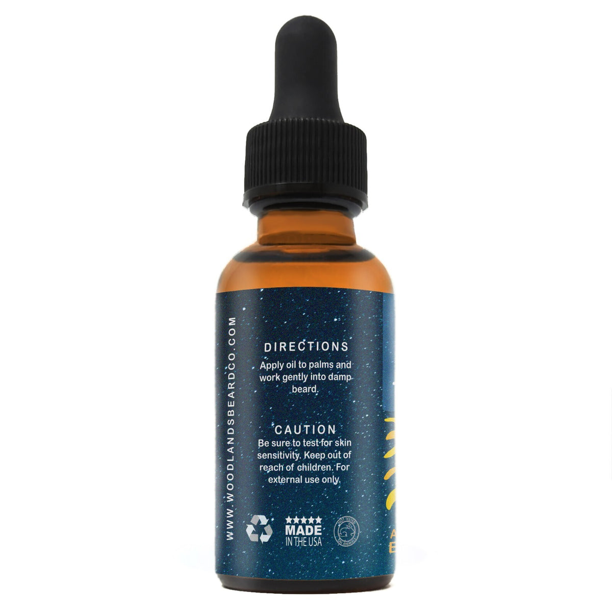 Beard Oil with Frankincense and Myrrh - Traditional Christmas Scent, Organic & Vegan