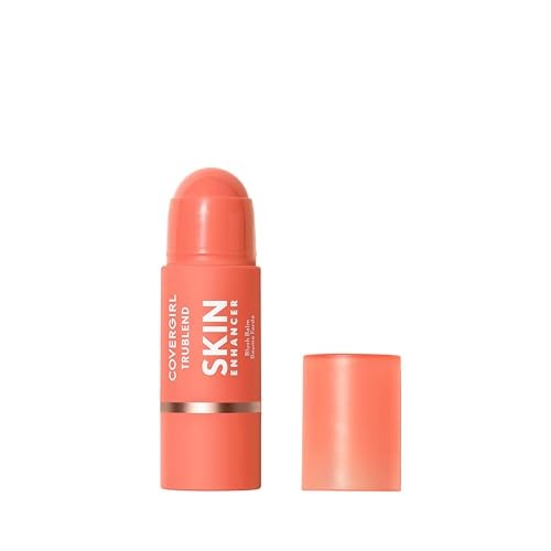 CoverGirl Skin Enhancer Blush Balm Stick - Radiant Peach, 0.21oz