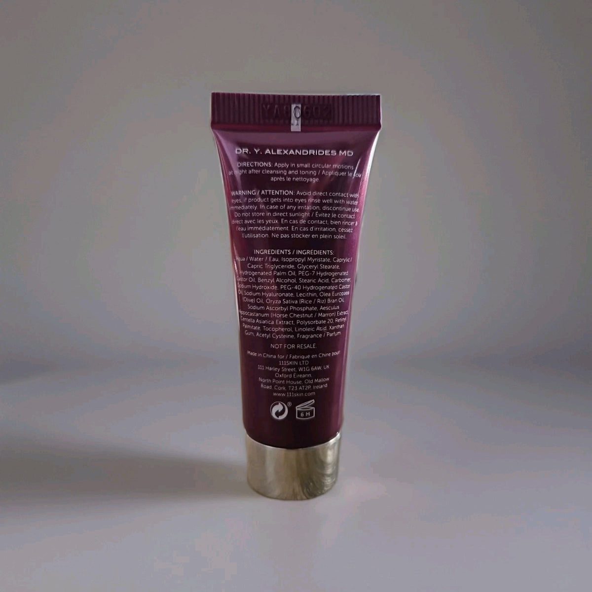 Nocturnal Eclipse Recovery Face Cream - Moisturizer for Skin Repair 15ml