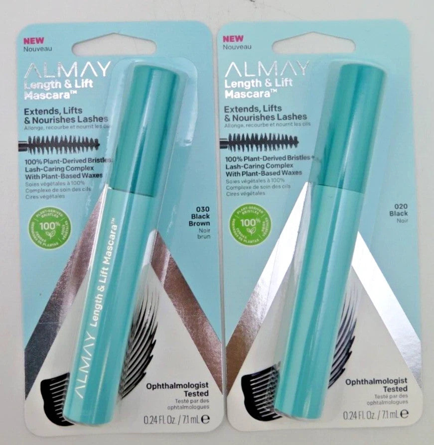 Almay Length & Lift Black Brown Mascara – Natural Volume & Length