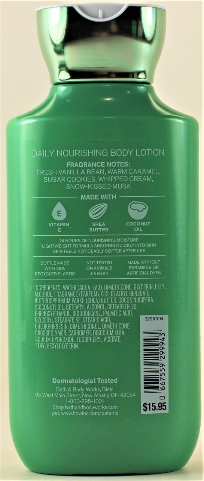 Vanilla Bean Noel Body Lotion 8oz - 2 Pack