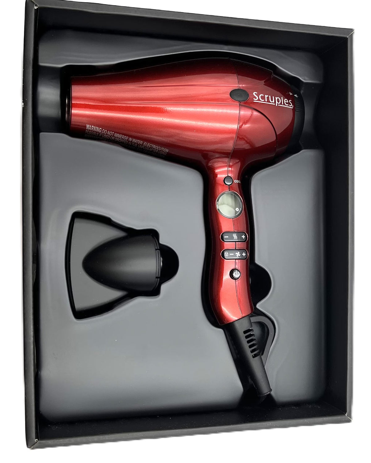 Professional Hair Dryer with Infrared & Ceramic Technology - 1875W, Frizz Control, Color Preservation
