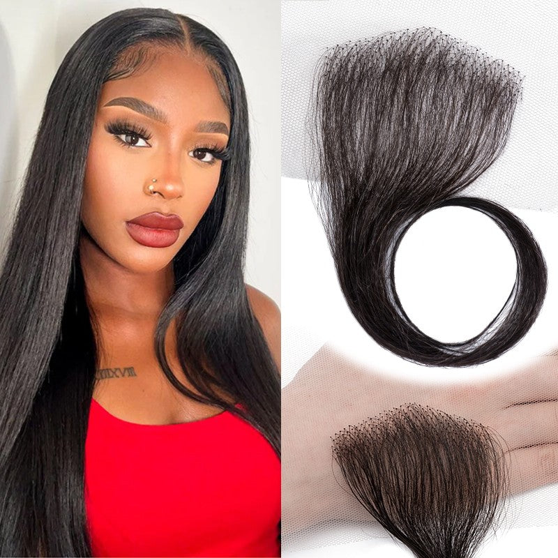 Full Lace Hair Topper with Wire for Women - Natural Human Hair Frontal