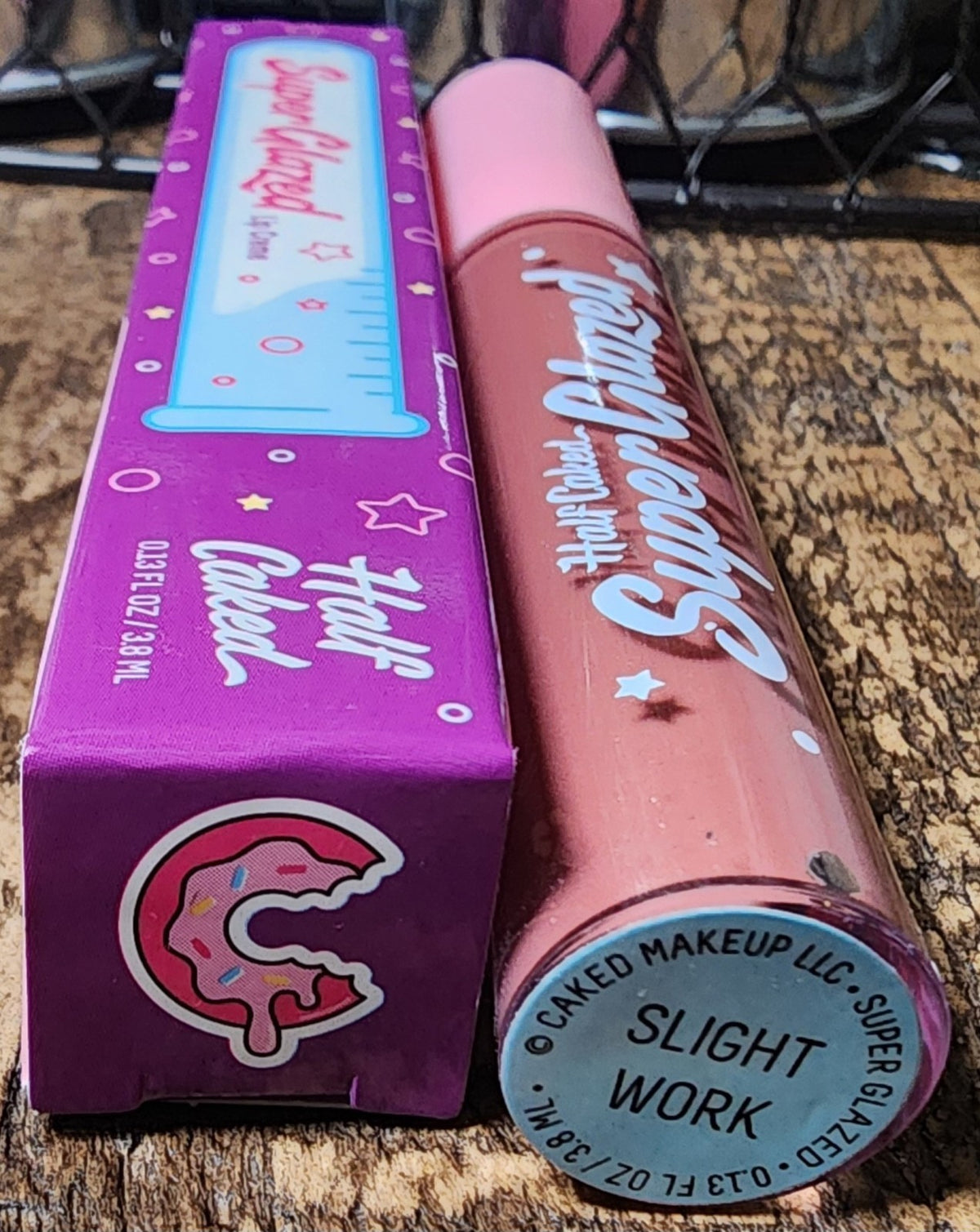 Lip Gloss with Shimmer and Hydrating Vitamin E - Slight Work Shade - 0.13oz