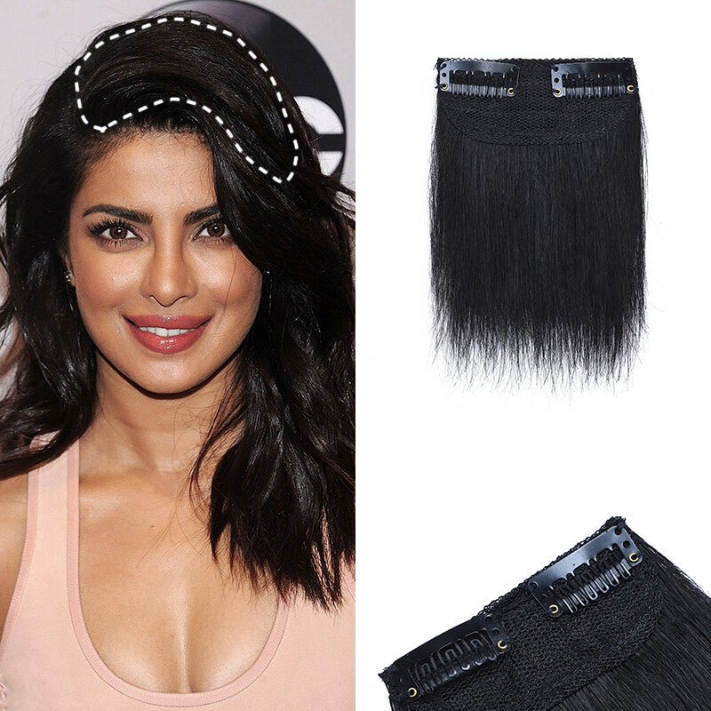 V-Shaped Clip-In Hair Extensions 100% Remy Human Hair Full Head 18-20 Inches