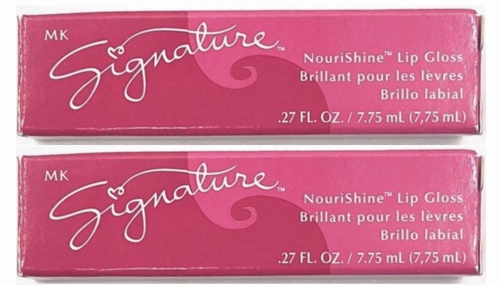 Set of 2 Mary Kay Signature Lip Gloss Tiger Lily Discontinued Free Shipping