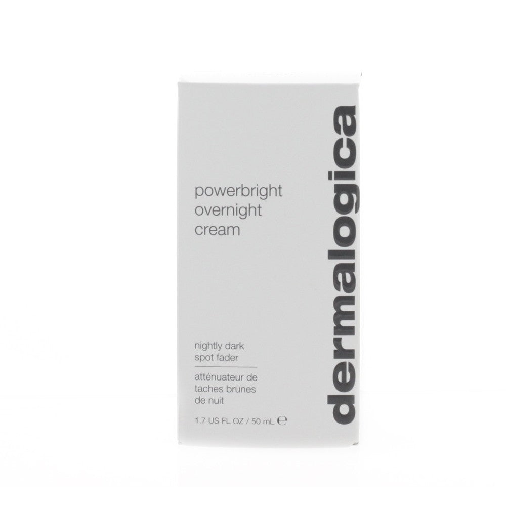 Dermalogica PowerBright Overnight Brightening Cream 50ml - Fades Dark Spots, Restores Glow