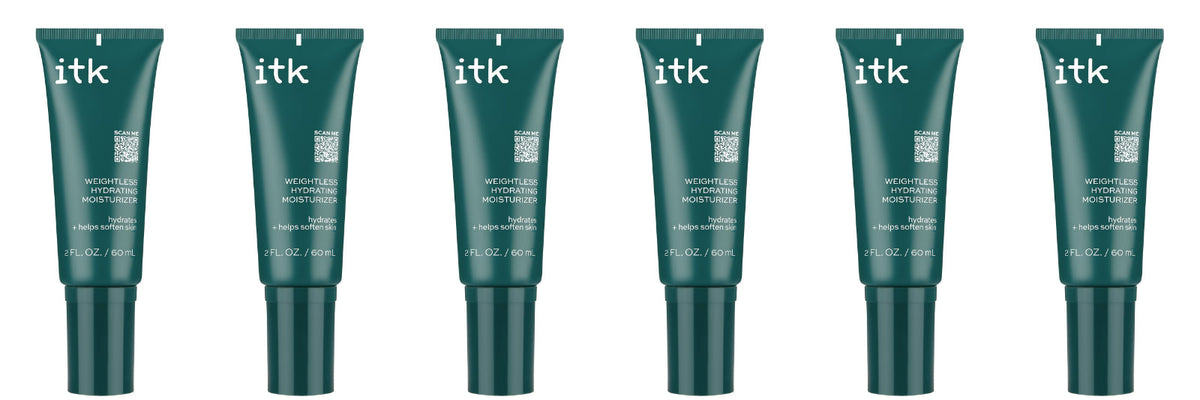 Weightless Hydrating Moisturizer 2 fl oz – ITK 6 Pack Face Moisturizer