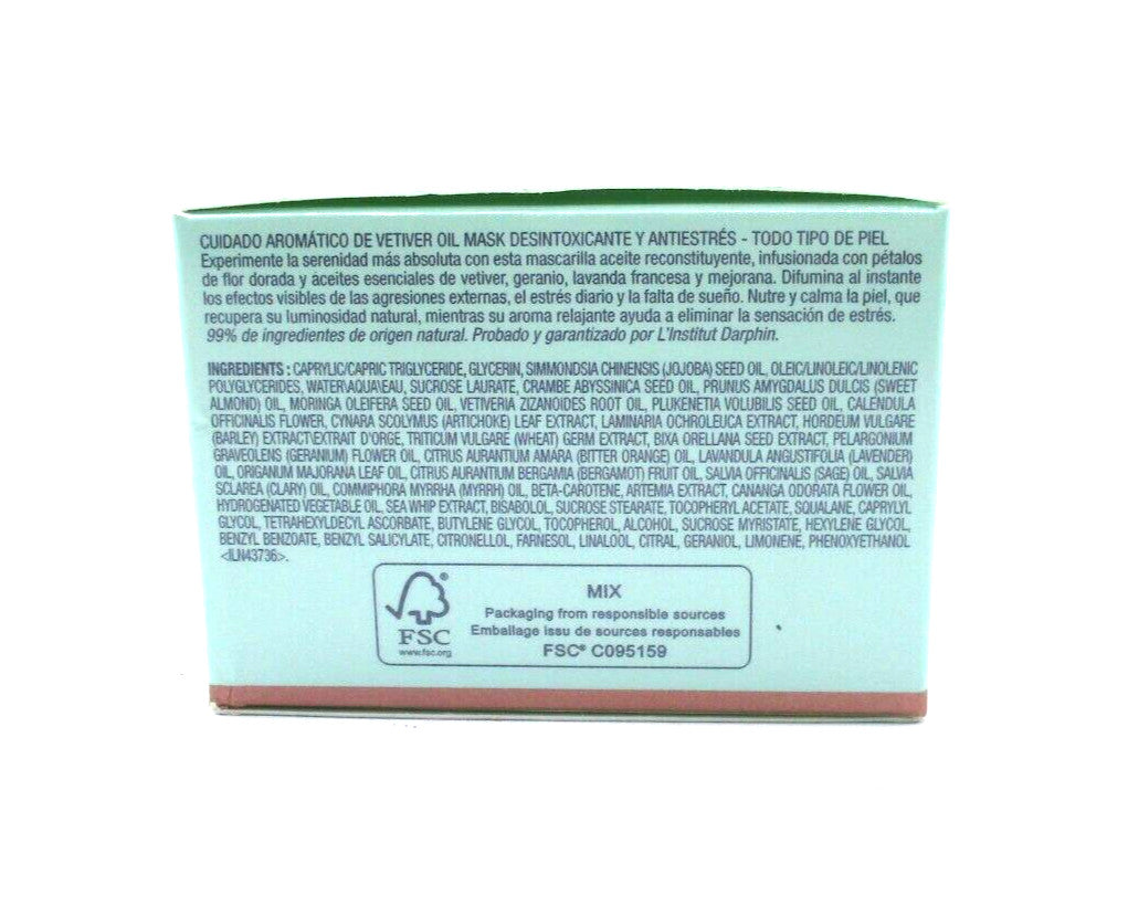Oil Elixir Vetiver Aromatic Skin Care Mask – 1.7 oz