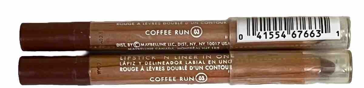 Maybelline Lip Express Lipstick N Liner in One - Coffee Run 03
