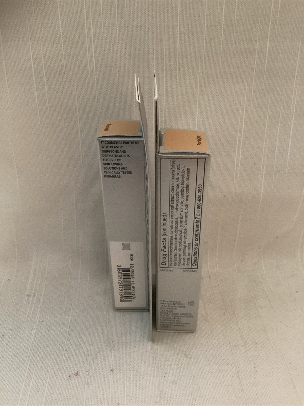It Cosmetics Your Skin But Better CC+ Cream Fair Light 0.406oz - Pack of 2
