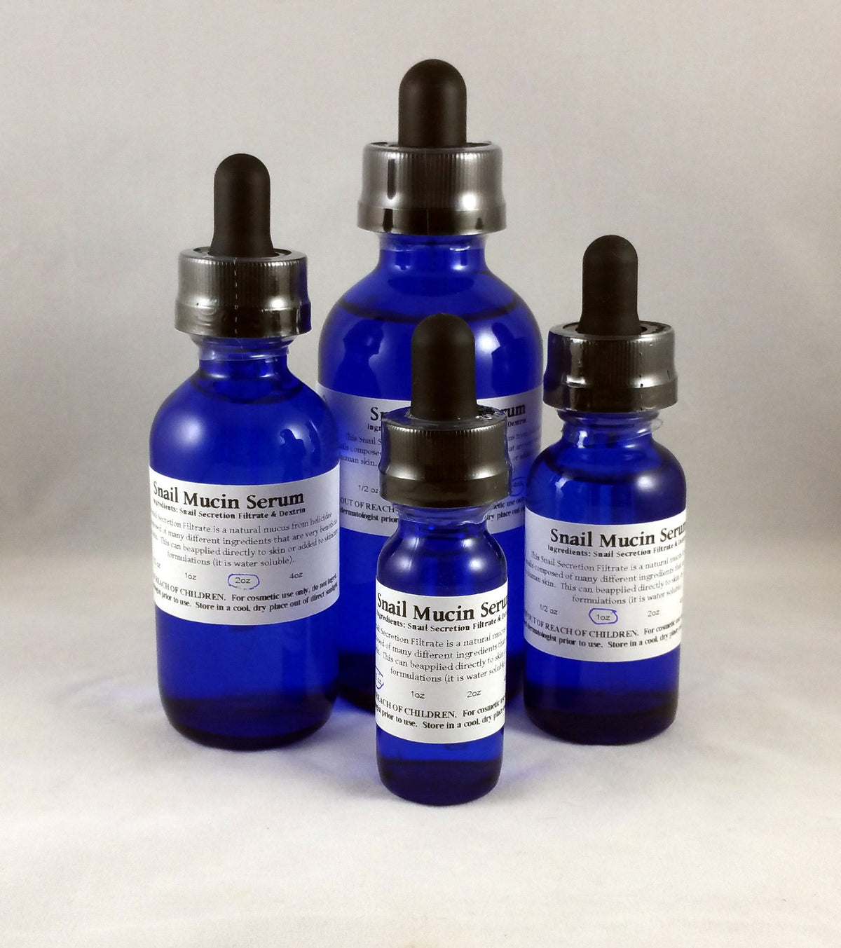 Snail Mucin Serum - Hydrating Anti-Aging Face Serum with Natural Secretion Filtrate