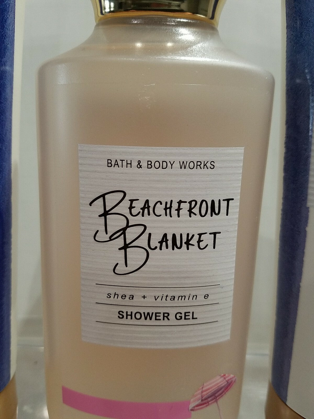 3 Bath And Body Works Beachfront Blanket Cream & Shower Gel