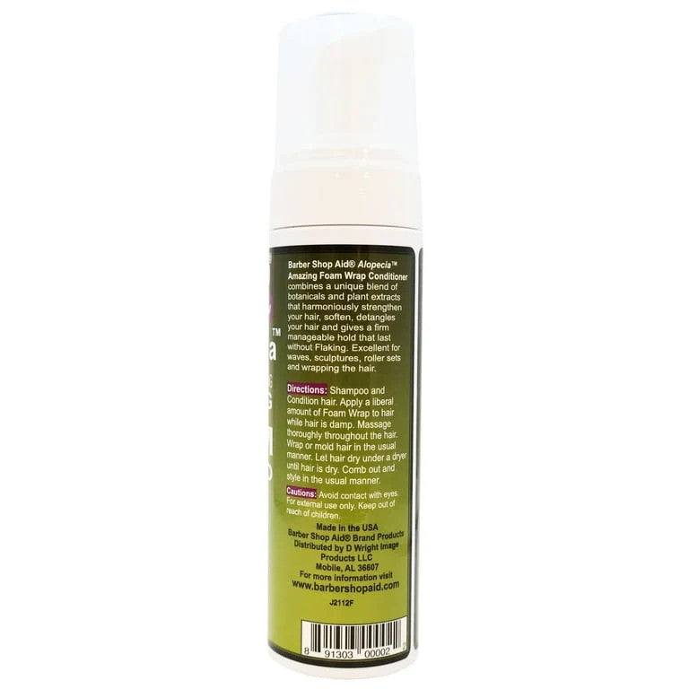 Hair Foam Wrap - Anti-Aging & Strengthening Treatment, 7 oz