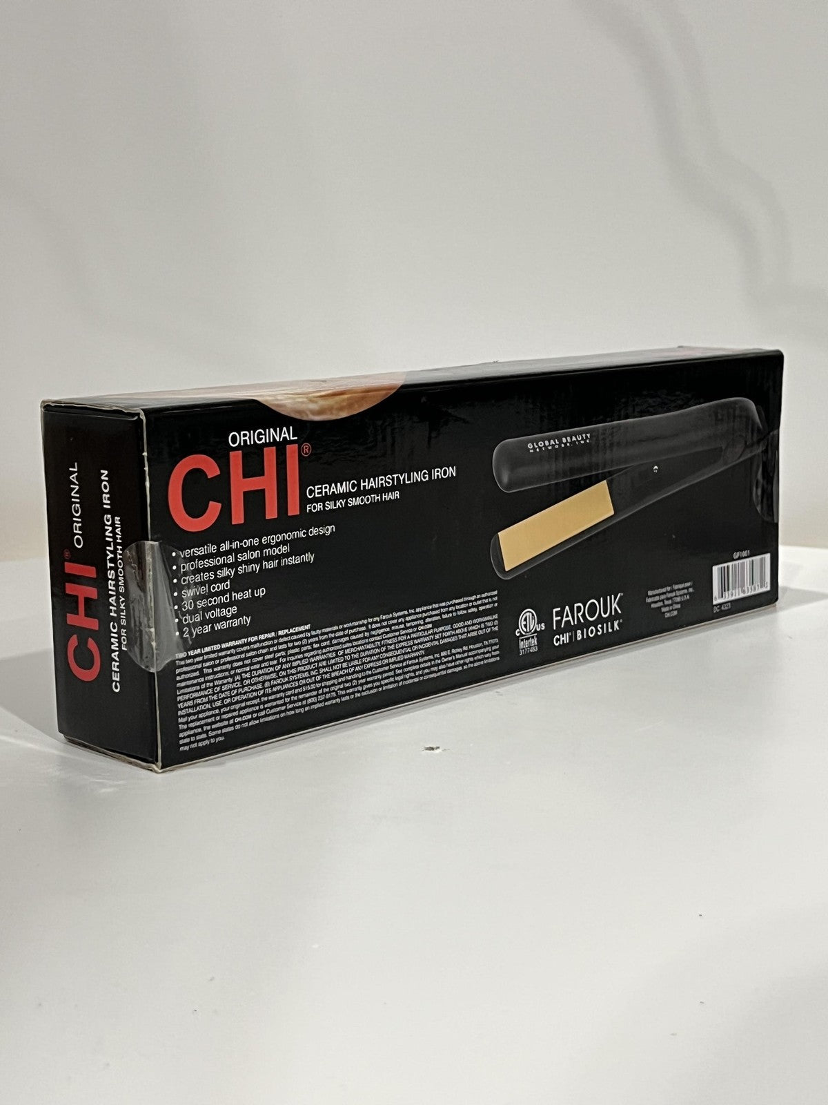 Ceramic Flat Iron Hair Straightener - 1 Inch Professional Styling Tool