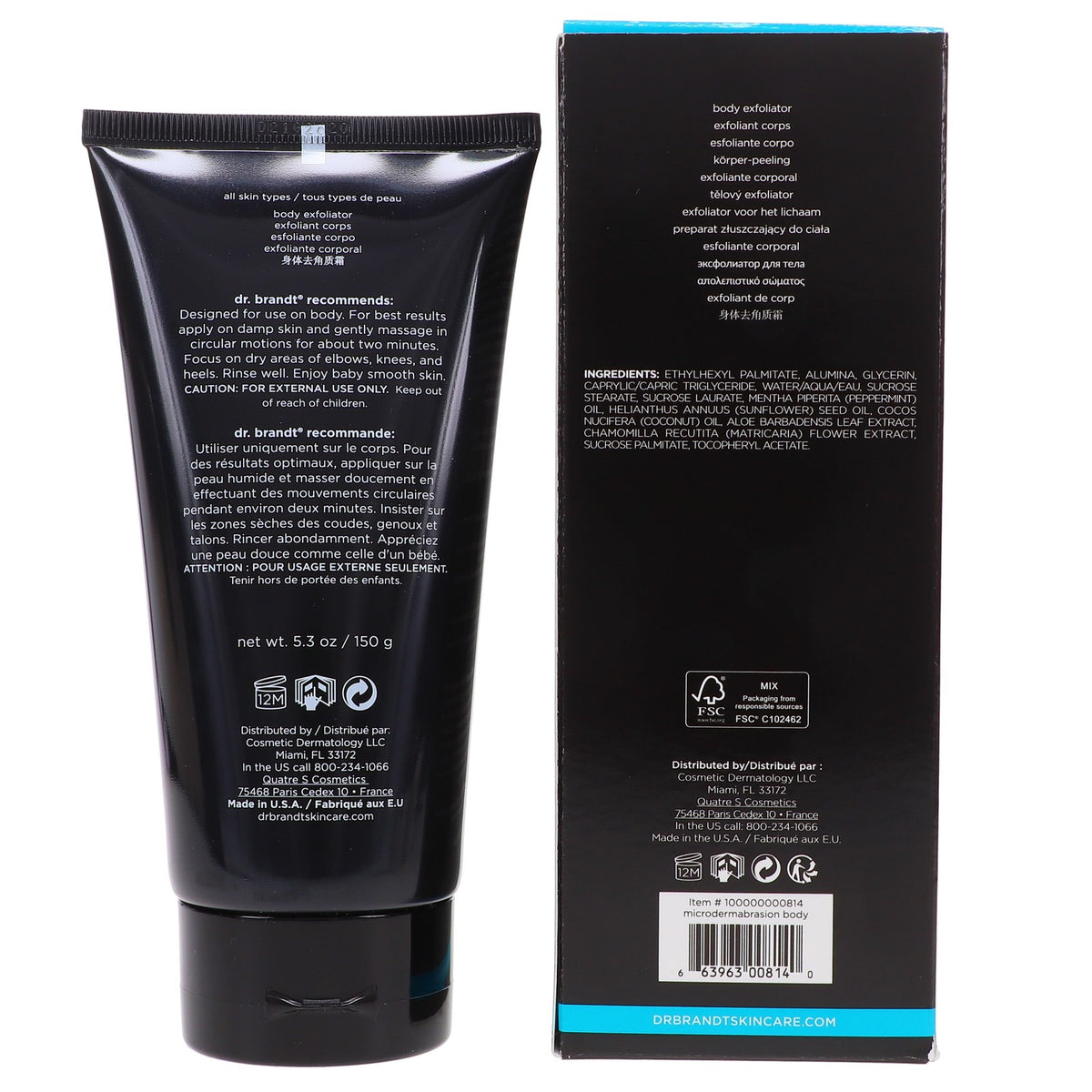 Dr. Brandt Microdermabrasion Body Exfoliator with Professional Grade