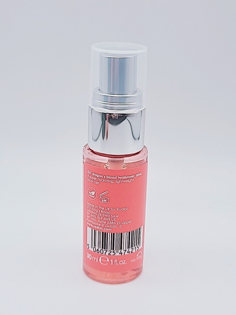 Rodial Dragon's Blood Hyaluronic Drink Hydrating & Toning Mist 3.3oz