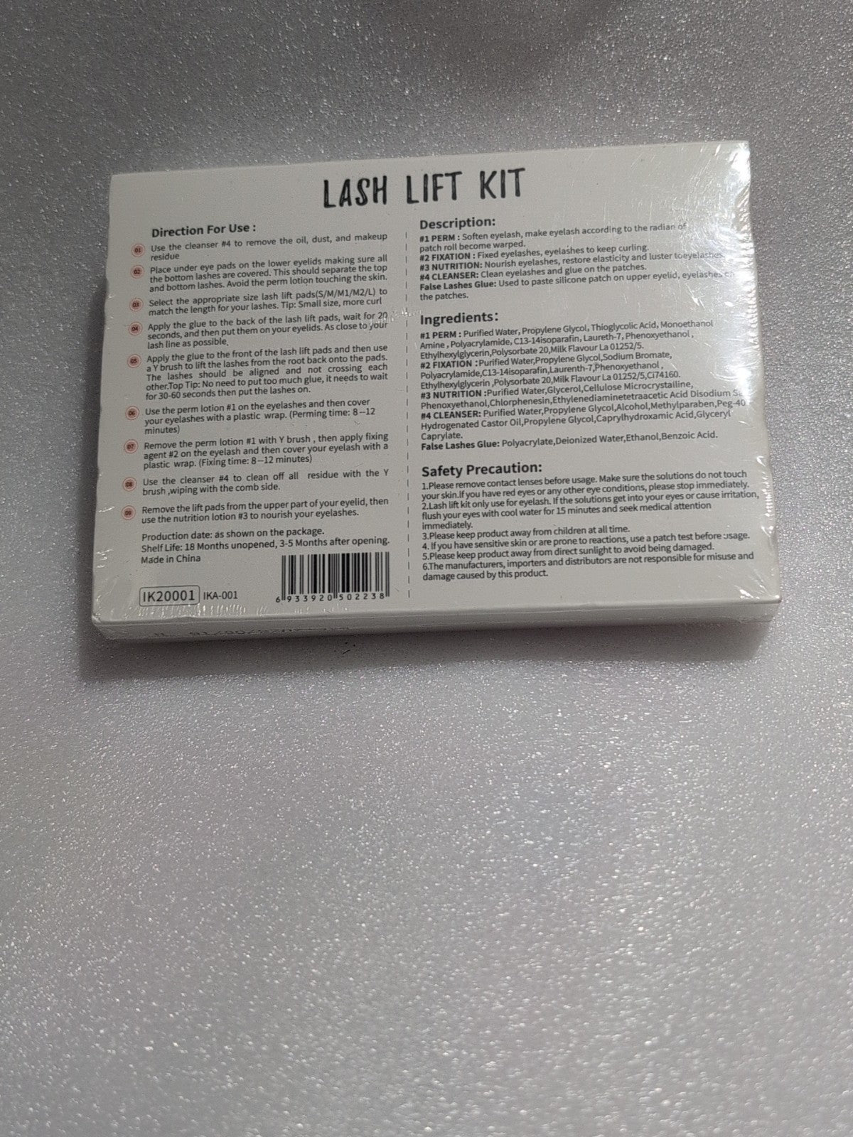 Lash Lift Kit Eyelash Perming Curling Enhancer for Professional & At-Home Use