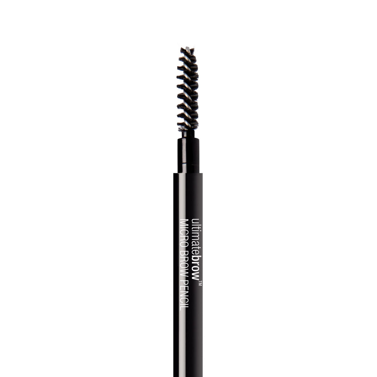 Micro Eyebrow Pencil with Spoolie for Natural & Bold Brows - Ash