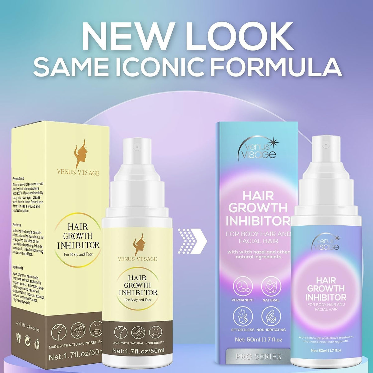 Unscented Hair Growth Inhibitor - 50ml