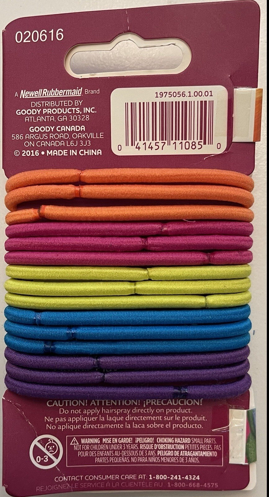 60 Goody's Trolls Rainbow Multicolored Ouchless Elastic Hair Ties NEW!