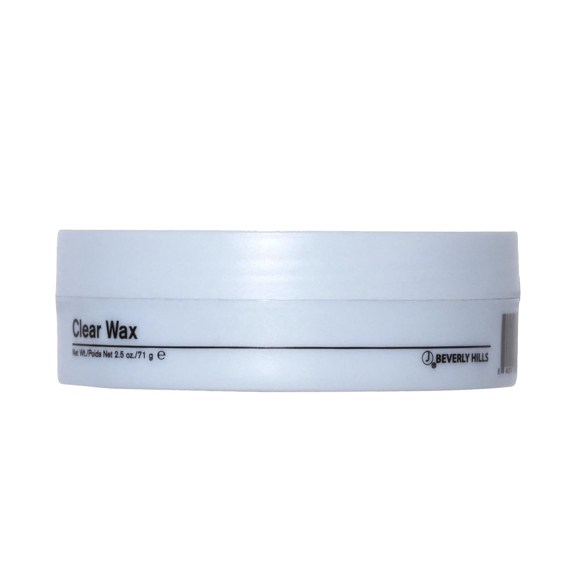 Clear Hair Wax Finishing Styling Wax 71g - Flexible Hold & Shine