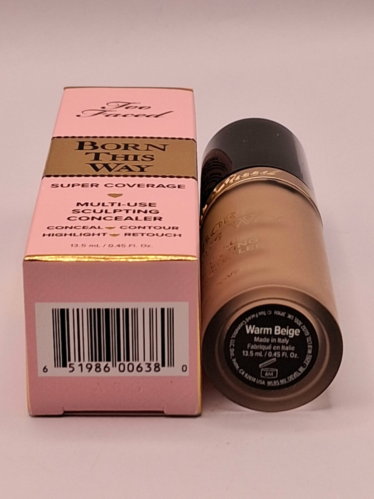 Multi-Use Sculpting Concealer - Warm Beige for Face Makeup