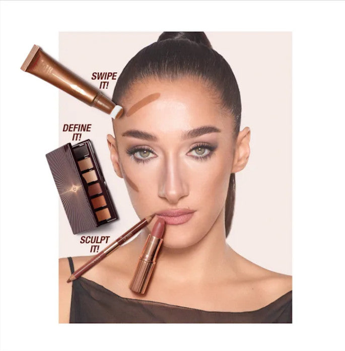 Eyeshadow Palette - The Super Nudes Easy Eye Makeup Set 0.28 oz