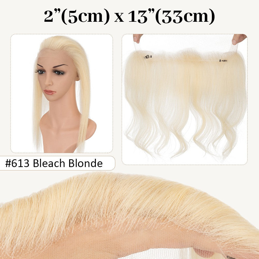 Full Lace Hair Topper for Women Receding Hairline Human Hair Patch