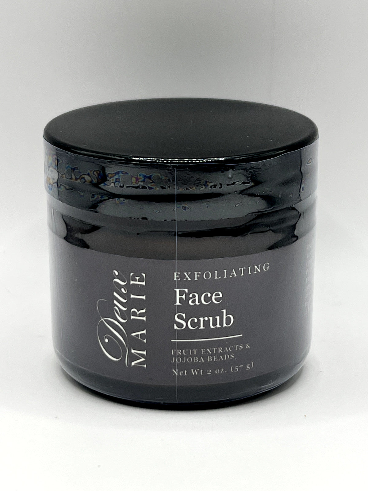 Exfoliating Face & Body Scrub with Fruit Extracts & Jojoba Beads - 2 oz