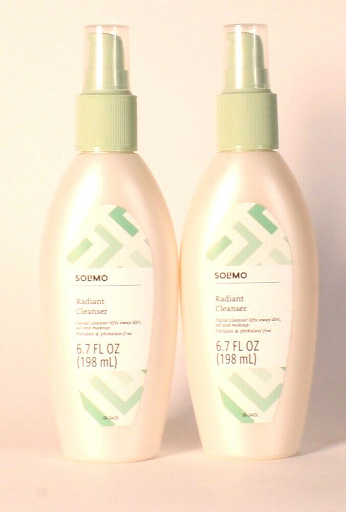 Radiant Facial Cleanser with Dirt & Oil Removal - 6.7 Oz, 2 Bottles