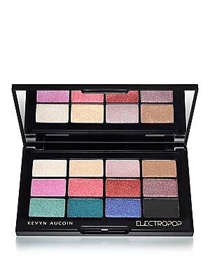 3-Pack Electrochromatic Eyeshadow Palettes - Vibrant Metallic & Shimmer Finish
