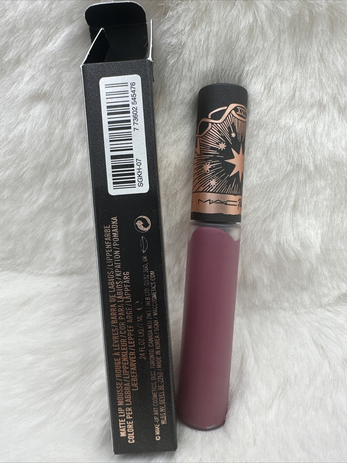 MAC Matte Lip Mousse in Beck and Call - Full Size 0.24 oz Lipstick