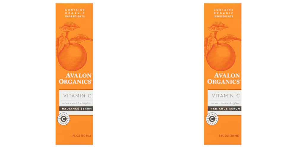 Vitamin C Serum 2 Pack - 1 oz Radiance Facial Skincare Bottles