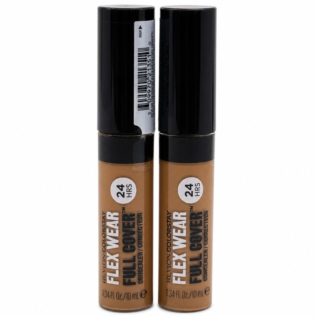Revlon ColorStay Flex Wear Full Coverage Concealer Deep 2 Pack