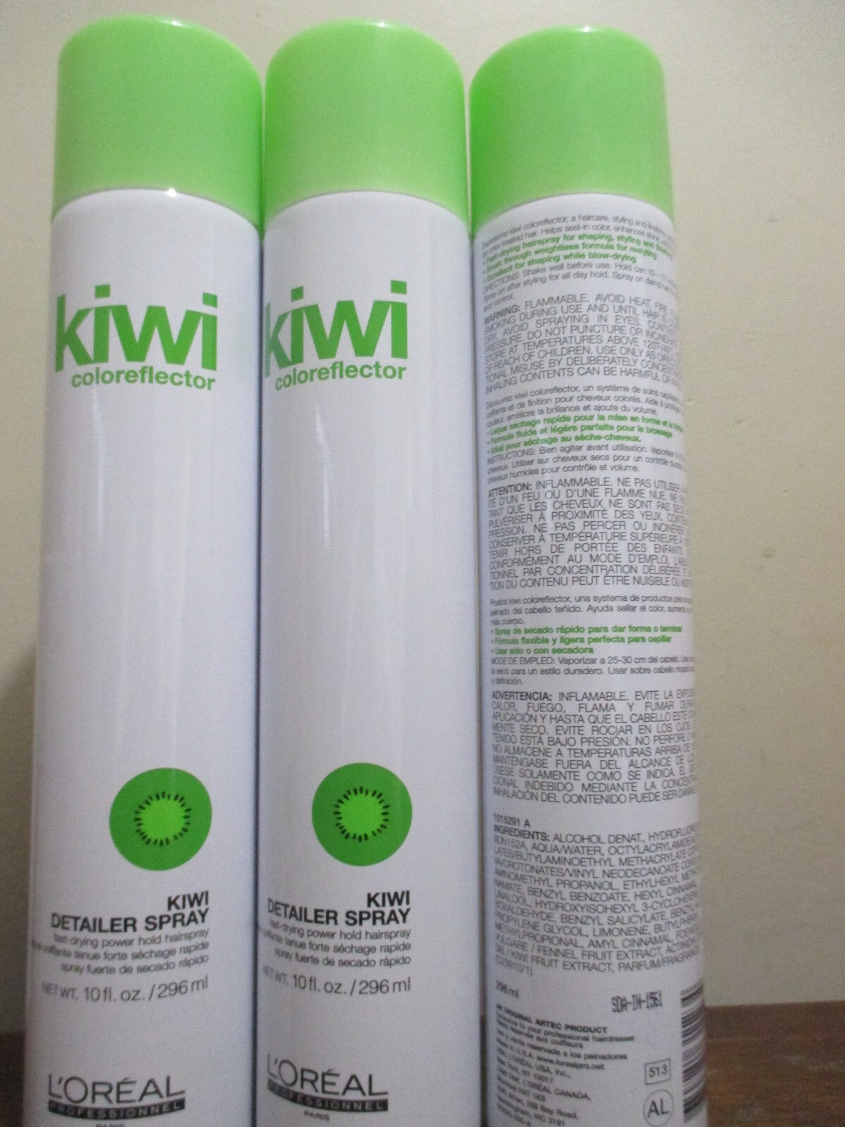 3-Pack Hair Color-Reflecting Spray for Hair Styling - 10 oz