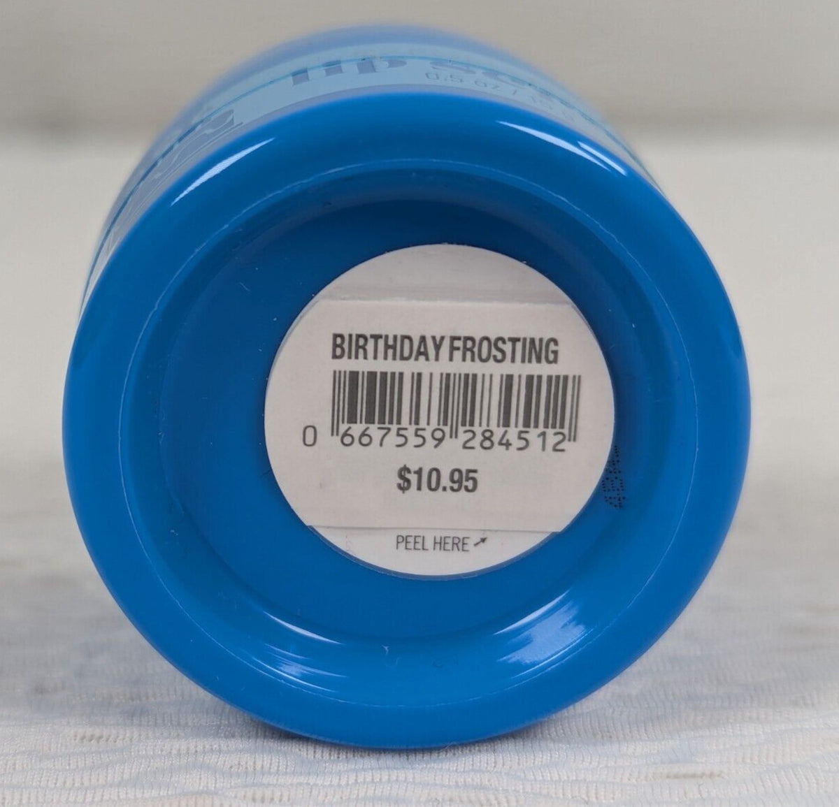 Lip Scrub Exfoliator - Birthday Frosting Scent - Lip Care