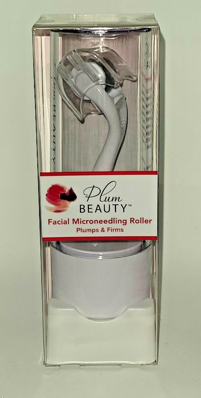 Facial Microneedle Roller for Skin Tightening and Firming - Plums Beauty