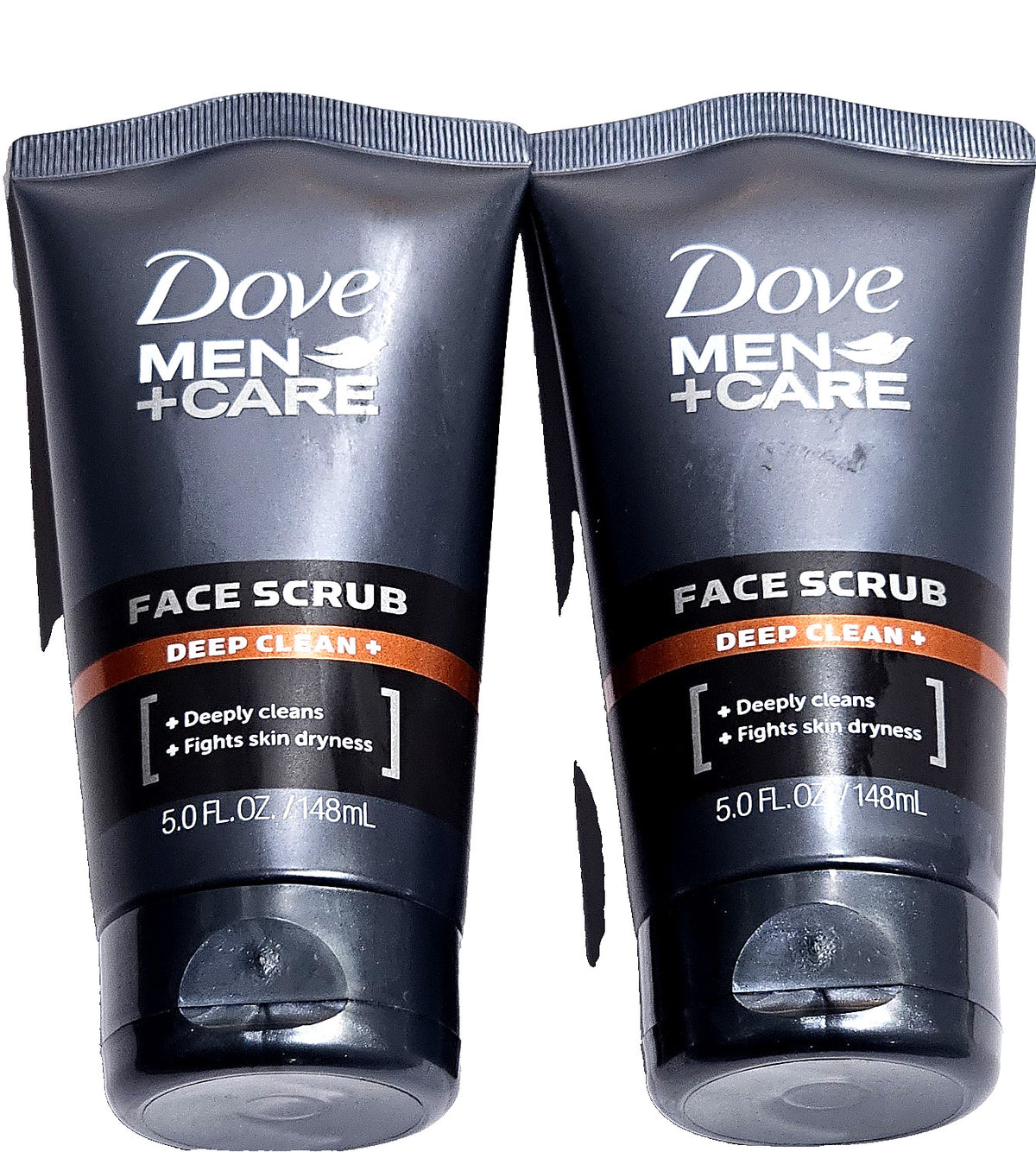 2 Pack Dove Men + Care Face Scrub Deep Clean 5.0oz