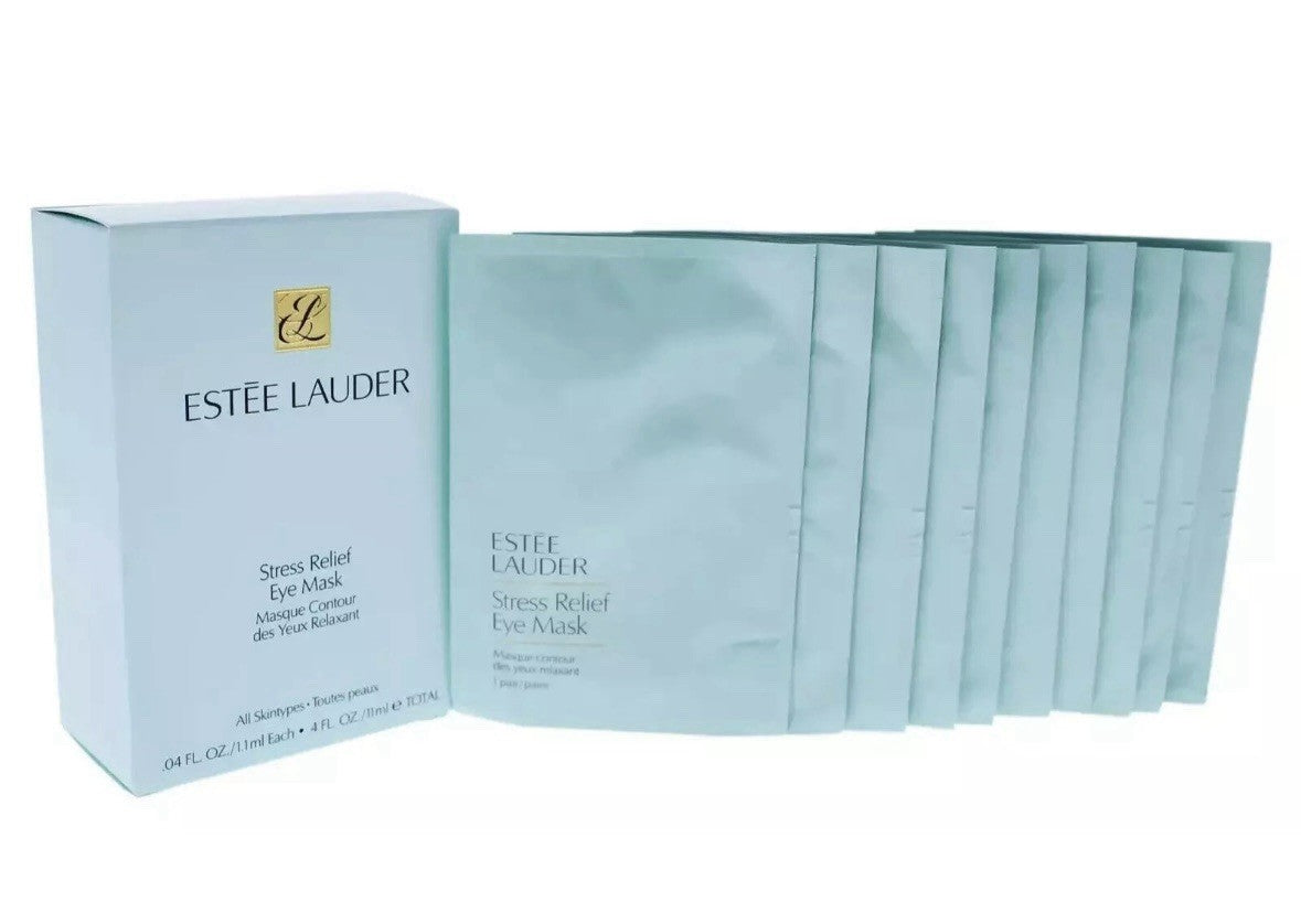 Revitalizing Stress Relief Eye Mask Set - 10 Masks for Undereye Care